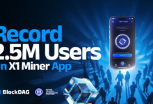 BDAG X1 Surpasses 2.5M Users as SEI Breaks Out & PEPE Rebounds