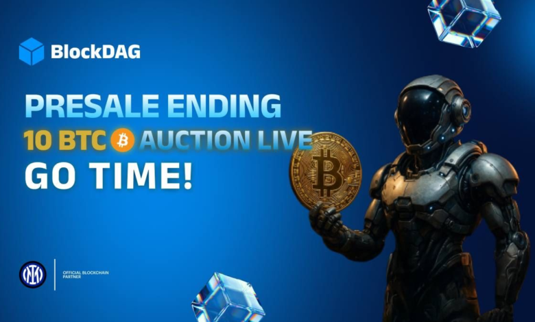 BlockDAG’s 10 BTC Jackpot Outshines SUI’s Surge and TAO’s Support