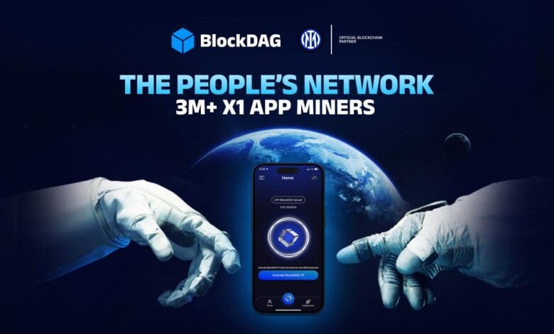 XRP, Solana Forecasts Lag as BlockDAG Presale Nears $405M