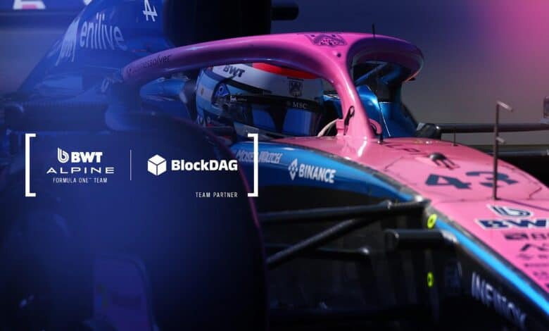 BlockDAG Powers With BWT Alpine Formula 1® Team as Shiba Inu Slows and Uniswap Struggles at $1T Volume