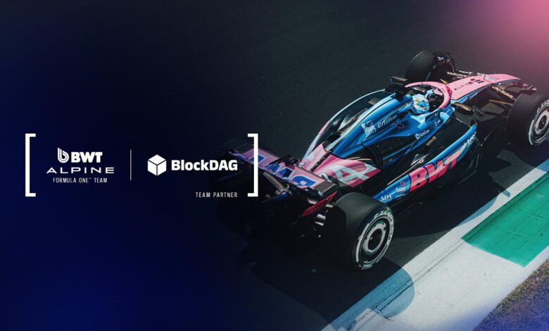 BlockDAG Hits $415M With BWT Alpine Formula 1® Team as XRP & SOL Struggle