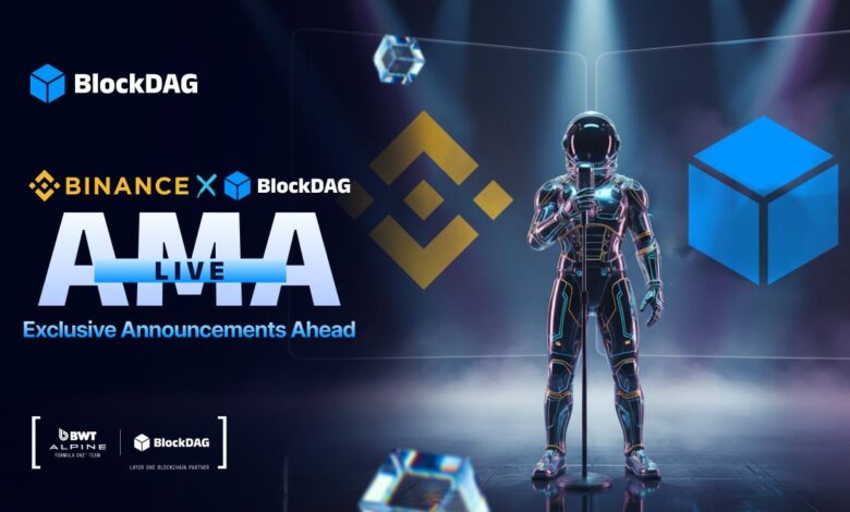 Dogecoin’s Rallies 30% & Solana Hits 2,000 TPS, Yet BlockDAG’s Upcoming Live AMA on Binance Takes Center Stage!