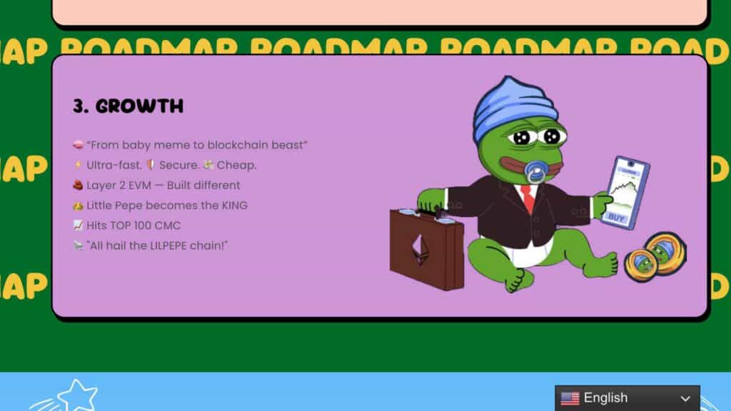 roadmap reported by Little Pepe