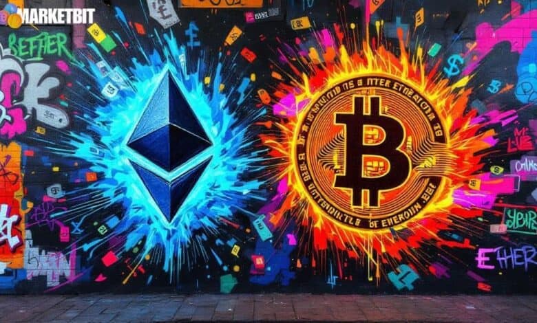 Bitcoin and Ethereum Face Cautious Market Amid Volatility