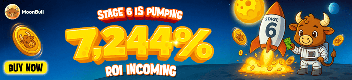 Promotional banner for MoonBull