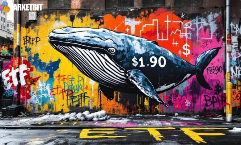 XRP Price Falls Below $2 Amid Whale Sell-Offs