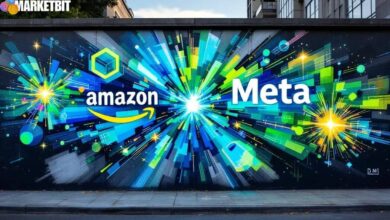 Amazon and Meta's Market Cap Projections