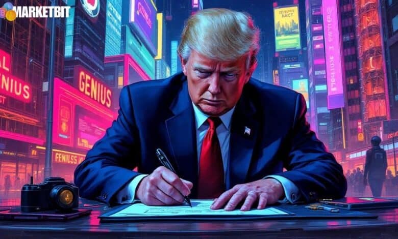 Trump Signs GENIUS Act, Impacting U.S. Crypto Market