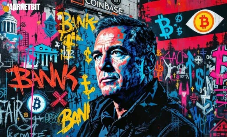 Coinbase CEO Denies Working on Bank Legislation Deal