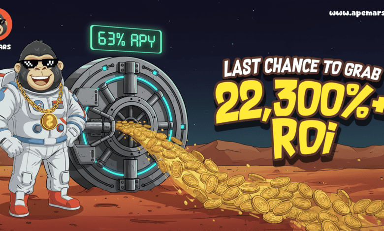 Missed TRUMP’s Run? APEMARS Could Be the Top 100x Meme Coin to Turn $1,000 Into $200,000 by 2026 as APE Holders Rotate In