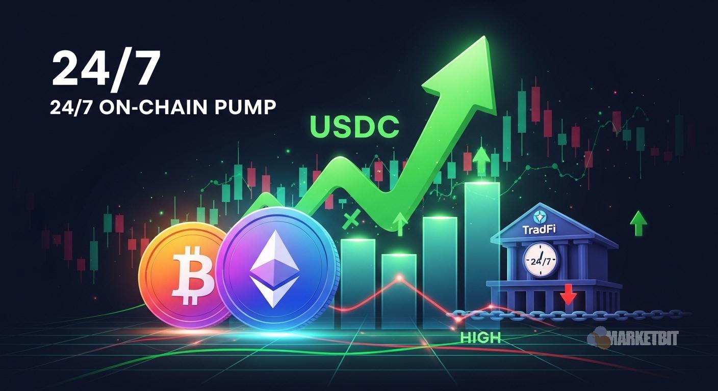 Why TradFi is moving to 24/7 crypto rails via on-chain settlement